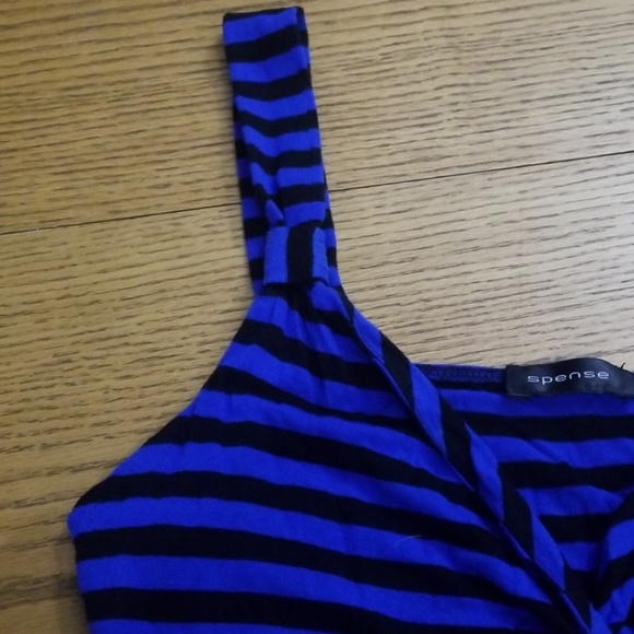 Spense M-L Maxi striped Dress - Picture 3 of 4